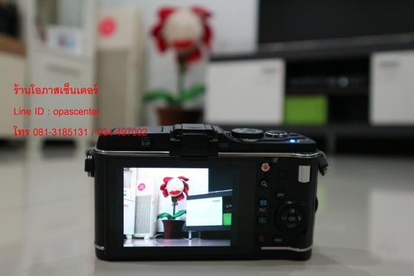 ลดราคา-กล้อง Mirrorless OLYMPUS รุ่น E-P3 LENS 14-42 MM. ทีชาร์ท เมม8G มีกระเป๋า สภาพใหม่