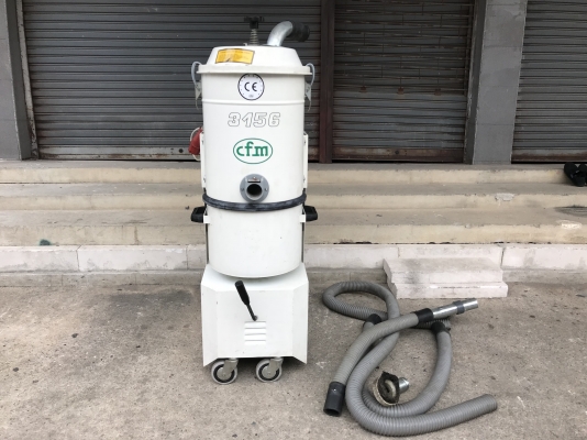 ขายชุดริงโบวเวอร์ดูดฝุ่น-ดูดอากาศแบบเครื่องที่ CFM 2HP. 380V made in Italy สภาพสวยมาก พร้อมถัง+ถุงเก็บฝุ่น รถลาก สายดูด อุปกรณ์ครบ พร้อมใช้งาน