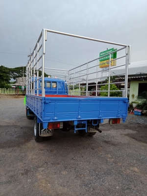NPR120รถห้างยาว4.50ม เครื่องแน่นไม่ไอ คัสซีสวย กระบะพร้อมคอกเหล็กแข็งแรง ทะเบียนพร้อมโอน