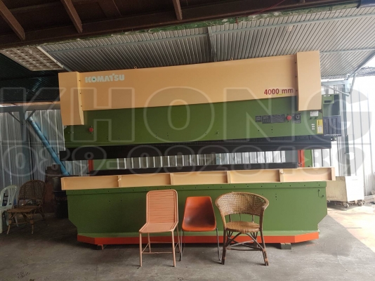 ขายด่วน เครืองพับเหล็ก komatsu 4000mm ยาว 4เมตร พร้อมใช้งานได้เลย เพียง 450000 บาท