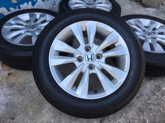 ล้อแม็ก Honda City 2012 ขอบ15 (5 ก้านคู่) พร้อมยาง Bridgestone 175-65-15
