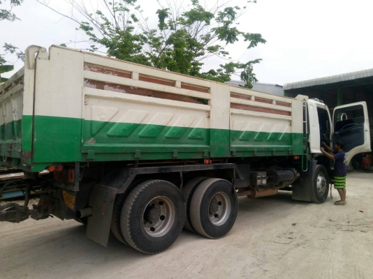 Hino maga เครื่อง 380 แรง ปี 52 แม่ลูกดัมพ์สามมิตร เครื่อง/เกียร์เดิม สวยพร้อมใช้งาน