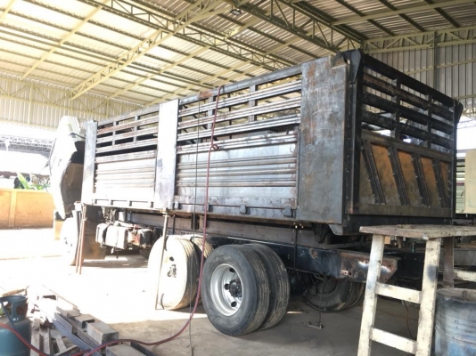 Hino mega เครื่อง 320 แรง ปี 50 ไฮสปีด สวยจัด ยางเต็ม #กระบะดัมพ์ต่อใหม่ครับ สภาพพร้อมใช้งาน ทะเบียนพร้อม