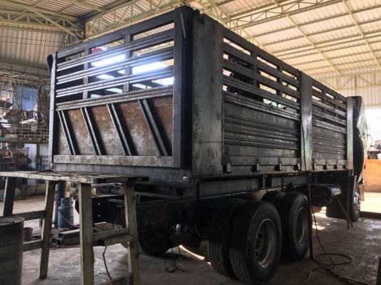 Hino mega เครื่อง 320 แรง ปี 50 ไฮสปีด สวยจัด ยางเต็ม #กระบะดัมพ์ต่อใหม่ครับ สภาพพร้อมใช้งาน ทะเบียนพร้อม