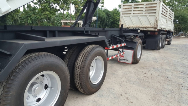 Hino 344 แม่ 57 ลูก 55 แม่ลูกดัมพ์สามมิตร ไมล์ 180,xxx สวยเดิมพร้อมใช้งาน