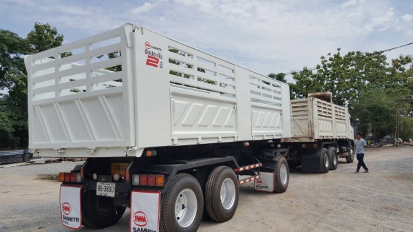 Hino 344 แม่ 57 ลูก 55 แม่ลูกดัมพ์สามมิตร ไมล์ 180,xxx สวยเดิมพร้อมใช้งาน