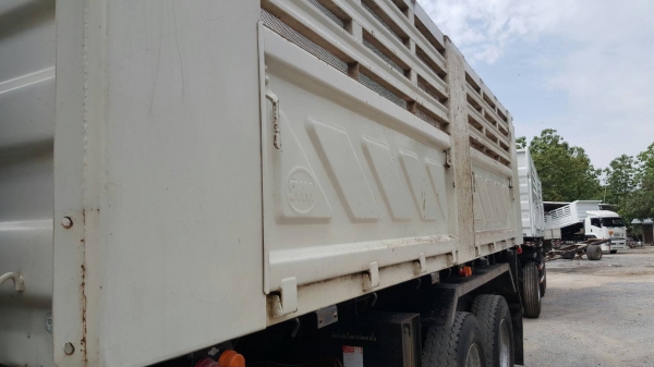 Hino 344 แม่ 57 ลูก 55 แม่ลูกดัมพ์สามมิตร ไมล์ 180,xxx สวยเดิมพร้อมใช้งาน