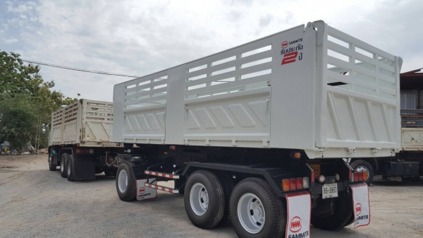 Hino 344 แม่ 57 ลูก 55 แม่ลูกดัมพ์สามมิตร ไมล์ 180,xxx สวยเดิมพร้อมใช้งาน