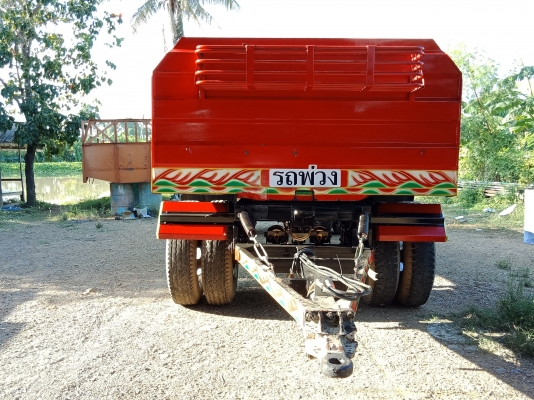 ขายลูกพ่วงพื้นเรียบ 2 เพลา ยาว 6.20 ม กว้าง 2.50 ม ปี 55 เพลาเเม็ก