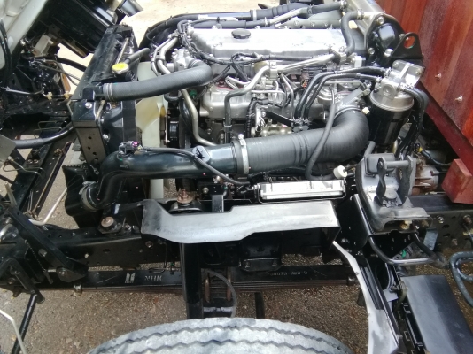 6 ล้อกลาง *EURO.3* ISUZU NPR 150 แรงม้า *คอมมอนเรว* ยาว 5.00 ม.* รถสวยเดิม+พร้อมใช้งาน * รถห้างแท้ *