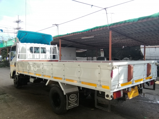 6 ล้อกลาง *EURO.3* ISUZU NPR 150 แรงม้า *คอมมอนเรว* ยาว 5.00 ม.* รถสวยเดิม+พร้อมใช้งาน * รถห้างแท้ *