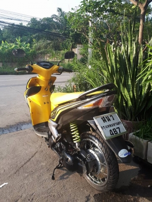 Mio 125 ปี 2554 รุ่น GT สีดำเหลือง ขับดีจริง สวยหล่อเนี๊ยบเลย