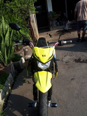 NEW Kawasaki KSR สีเหลือง ปี 2554 (ล้อแม็กซ์แท้) รถสปอร์ต หล่อเท่ห์มากมาย