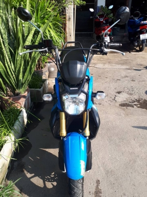Honda Zoomer X ปี 2557 สีน้ำเงินดำ รถสวยมากมาย Honda Zoomer X ปี 2557 สีน้ำเงินดำ รถสวยมากมาย