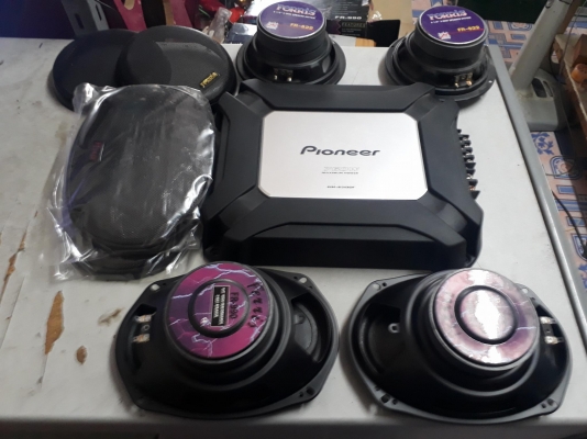 แอมป์พร้อมลำโพง