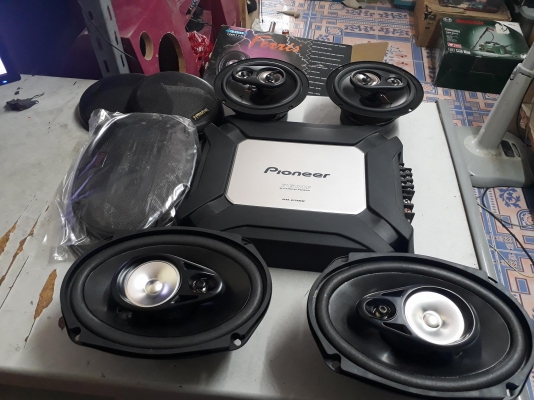 แอมป์พร้อมลำโพง