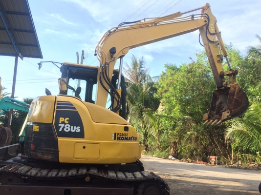 ขายรถขุดนำเข้าจากญี่ปุ่น komatsu pc78us-8 รถพร้อมใช้งาน เอกสารใบแจ้งจำหน่าย สนใจสอบถามได้089-2579650
