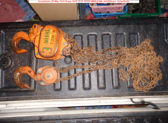 ขายรอกโซ่สาวVITAL 3ตัน MADE IN JAPAN