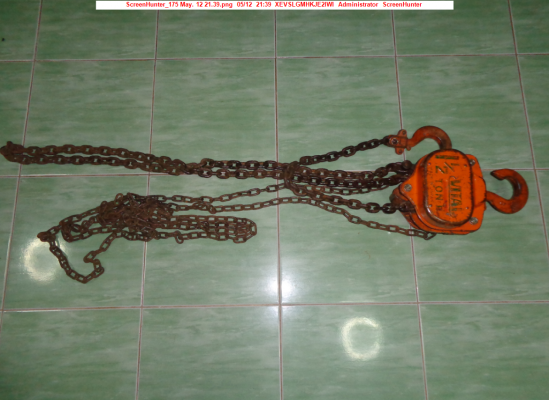 ขายรอกโซ่ญี่ปุ่น ยี่ห้อ Vital ขนาด 1.5 ตัน MADE IN JAPAN