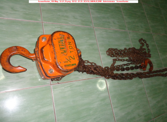 ขายรอกโซ่ญี่ปุ่น ยี่ห้อ Vital ขนาด 1.5 ตัน MADE IN JAPAN