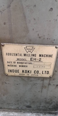 29,000 บ.โทร 083-2000058 LINE ID: line832923 HORIZONTAL MILLING เครื่องกัดแนวนอนจากญี่ปุ่นยี่ห้อ INO