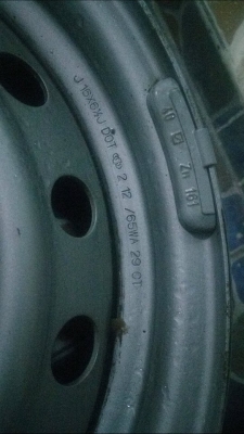 เศษล้อกะทะขอบ16x6.139 มี1ใบ ราคา650บ.โทร.0879050181 จัดส่งได้ทั่วไทย