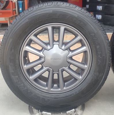 ขายล้อISUZU  X-series16(สีกัล)ยางปี 16   4 ล้อ