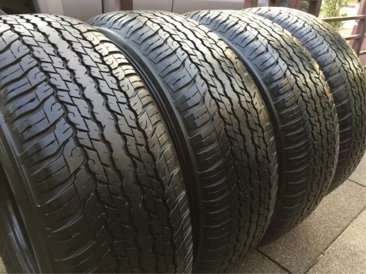 ยาง Dunlop 265 65 17 ปี17 ดอกเต็ม ใช้ยาว ราคาไม่แพง ยาง Dunlop 265 65 17 ปี17 ดอกเต็ม ใช้ยาว ราคาไม่แพง