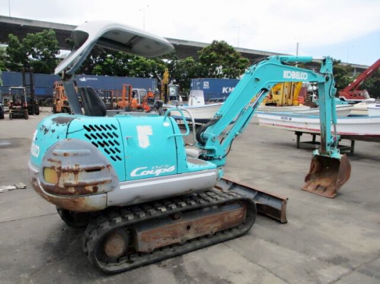 KOBELCO SK025 ขนาดPC-25 คอลโทนสั้นปั๊มนิ้ว รถเก่านอกมีเอกสารอินวอย☎️ติดต่อ 085-5632278<ราคาต่อรองได้>