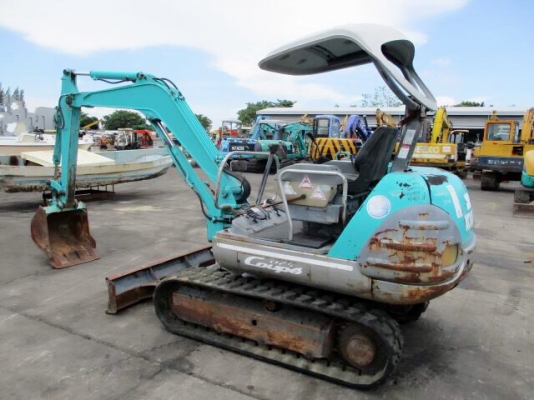 KOBELCO SK025 ขนาดPC-25 คอลโทนสั้นปั๊มนิ้ว รถเก่านอกมีเอกสารอินวอย☎️ติดต่อ 085-5632278<ราคาต่อรองได้>