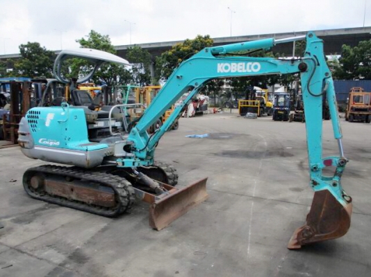 KOBELCO SK025 ขนาดPC-25 คอลโทนสั้นปั๊มนิ้ว รถเก่านอกมีเอกสารอินวอย☎️ติดต่อ 085-5632278<ราคาต่อรองได้>