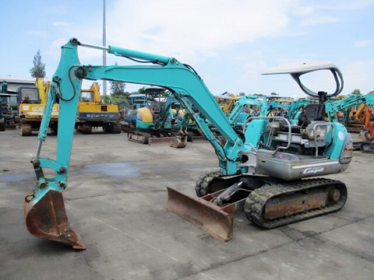 KOBELCO SK025 ขนาดPC-25 คอลโทนสั้นปั๊มนิ้ว รถเก่านอกมีเอกสารอินวอย☎️ติดต่อ 085-5632278<ราคาต่อรองได้>