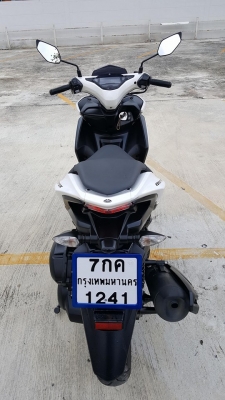 AEROX 155 สีขาวรถปลายปี 2017 สวยพร้อมใช้งาน เอกสารครบเจ้าของขายเอง