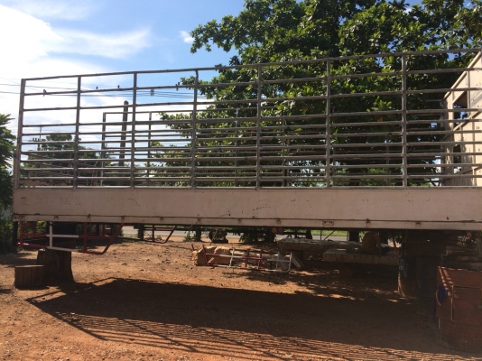 ขายด่วน กระบะคอกเหล็ก ยาว 7.15 ม กว้าง 2.50 ม สูง 2.40 ม โทร 095-575-3474