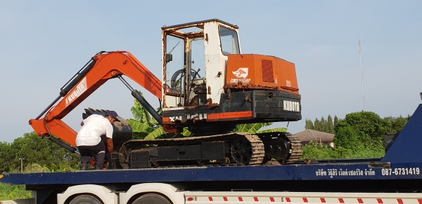 ขายด่วน175,000รถแบคโฮKUBOTAคูโบต้าKH120เทียบเท่าPC50เครื่องคูโบต้า4สูบปั่มแรงรถนอกเพิ่งนำเข้ามาใหม่ยังไม่เคยใช้งานในเมืองไทยเลย