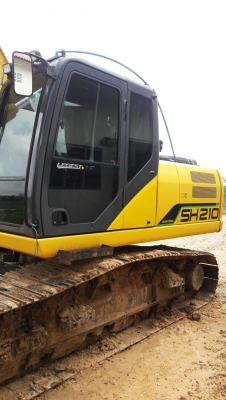 ขายดาวน์รถแบคโฮ SUMITOMO SH210-5 ใช้งาน 6,1xx ชั่วโมง