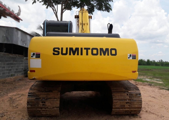 ขายดาวน์รถแบคโฮ SUMITOMO SH210-5 ใช้งาน 6,1xx ชั่วโมง