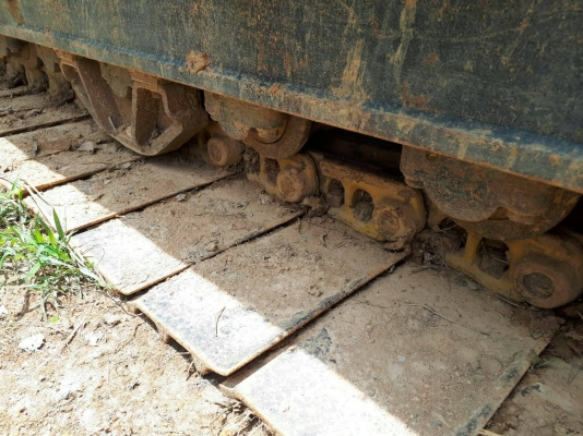 ขายดาวน์รถแบคโฮ KOMATSU PC120-6EO เก่านอกผ่านการใช้งานในไทย รวม 5 พันชั่วโมง สภาพเทพบุตร
