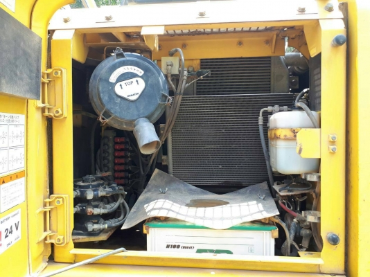 ขายดาวน์รถแบคโฮ KOMATSU PC120-6EO เก่านอกผ่านการใช้งานในไทย รวม 5 พันชั่วโมง สภาพเทพบุตร