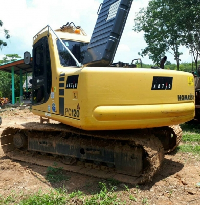 ขายดาวน์รถแบคโฮ KOMATSU PC120-6EO เก่านอกผ่านการใช้งานในไทย รวม 5 พันชั่วโมง สภาพเทพบุตร