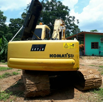 ขายดาวน์รถแบคโฮ KOMATSU PC120-6EO เก่านอกผ่านการใช้งานในไทย รวม 5 พันชั่วโมง สภาพเทพบุตร