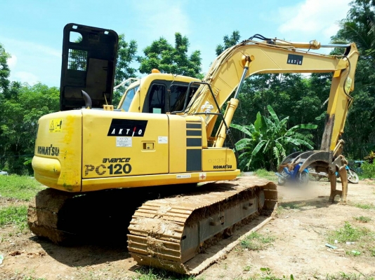 ขายดาวน์รถแบคโฮ KOMATSU PC120-6EO เก่านอกผ่านการใช้งานในไทย รวม 5 พันชั่วโมง สภาพเทพบุตร ขายดาวน์รถแบคโฮ KOMATSU PC120-6EO เก่านอกผ่านการใช้งานในไทย รวม 5 พันชั่วโมง สภาพเทพบุตร