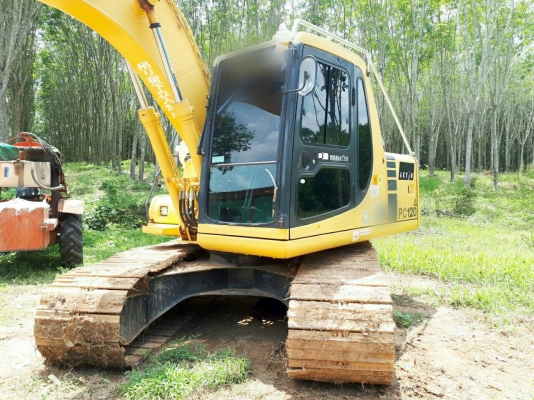 ขายดาวน์รถแบคโฮ KOMATSU PC120-6EO เก่านอกผ่านการใช้งานในไทย รวม 5 พันชั่วโมง สภาพเทพบุตร