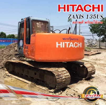 ขายรถแบคโฮ HITACHI ZX135US เก่านอกผ่านการใช้งานในไทย สภาพดี พร้อมใช้งาน