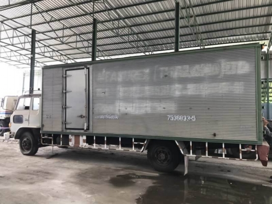 ขาย 285,000 บาท HINO FF177 ตู้ 3 บาน ยาว 7.2 เมตร เครื่อง EH700-168 แรง หัวบาง ยางดี คัสชีสวย เอกสารเล่มทะเบียน  รถอยู่   สมุทรปราการ บางพลี   โทร 0610710295ฟ