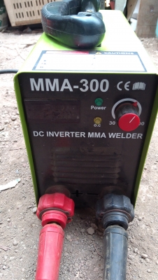 ไฟเบอร์ 14&quot; และ เครื่องเชื่อม 300A