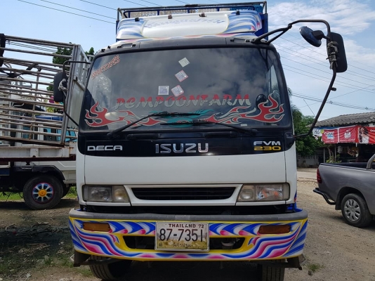 เดกก้า230แรง ปี47 รถวิ่งไก่ยาว 10เมตร20 พร้อมกล่องไก่ 500 ลูก พ่อค้าตัดได้เจ้าของรีบ