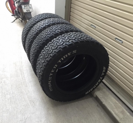 ขาย ยางAllterrain 265/60/18 ปี16แก้มตัวหนังสือขาว สภาพสวย ทั้ง4เส้น ขาย ยางAllterrain 265/60/18 ปี16แก้มตัวหนังสือขาว สภาพสวย ทั้ง4เส้น
