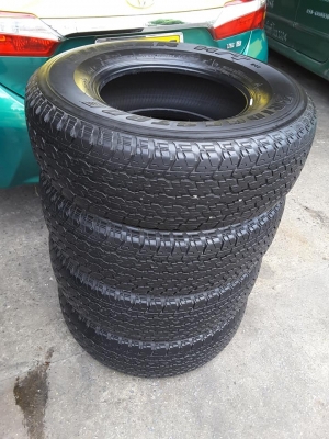 บริสโตน ดุเลอร์ HT 255-70-15 ปลายปี14 สวยๆ 1ชุด บริสโตน ดุเลอร์ HT 255-70-15 ปลายปี14 สวยๆ 1ชุด