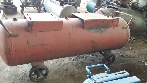 ถังลมเปล่า ถังญี่ปุ่นหนาๆ ของรุ่น 10แรง